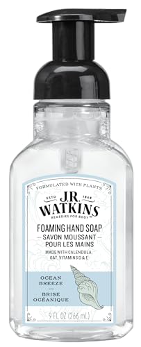 J.r. Watkins 20632 Foam Hand Soap, Ocean Breeze Scent, 9 Oz