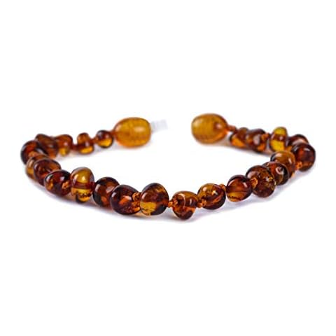 Baby J's Cognac Amber Bracelet for Comfort Cover