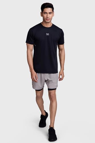 Image of FUAARK Sprint Running Tshirt Sports and Gym Slim Fit Men's T-Shirt