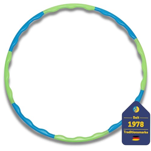 BEST SPORTING Kinder Hula Hoop Reifen – Ø 80 cm, leicht & stabil – 8-teilig zusammensteckbar – ideal für Mädchen & Jungen – perfekt für Spiel, Bewegung & Spaß im Garten oder Zuhause