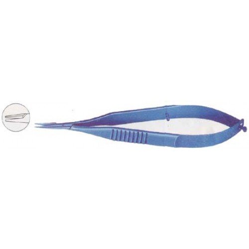 Needle Holder CASTROVEIJO Long Straight with Lock