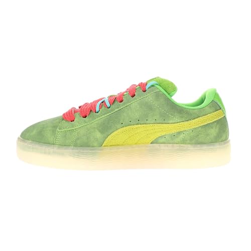 PUMA Mens Suede XL Ghostbusters Slimer Lace Up Sneakers Shoes Casual - Green3