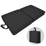 OFiSEXPT Kneeling Pad for Gardening, Exercise, Cleaning, Mechanic Work, Extra Thick Memory Foam Knee Cushion,Bath Kneeler Pad, Knee Pads for Women, Men, Baby Bath, Garden, Yoga Knee Cushion (Black)