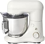 5.3QT Capacity Lightweight & Powerful Tilt-Head Stand Mixer, White Icing by Drew Barrymore