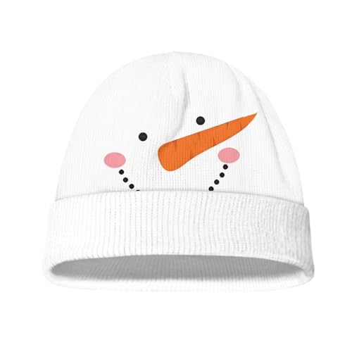 Cartoon Animal Print Beanie Hats for Boys Girls Soft Chunky Slouchy Beanies Kids Cute Winter Hat