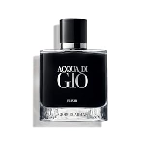 Armani Beauty – Acqua di Giò – Elixir – Cologne for Men – Woody & Earthy Fragrance – With Notes of Violet, Leather, and Marine Accords – 1.6 Fl Oz