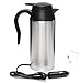 HEZHU Auto Wasserkocher Edelstahl 12V Reisewasserkocher 750 ml Auto Elastisch Heizung Cup für Fernverkehr Autofahrt Camping im Freien