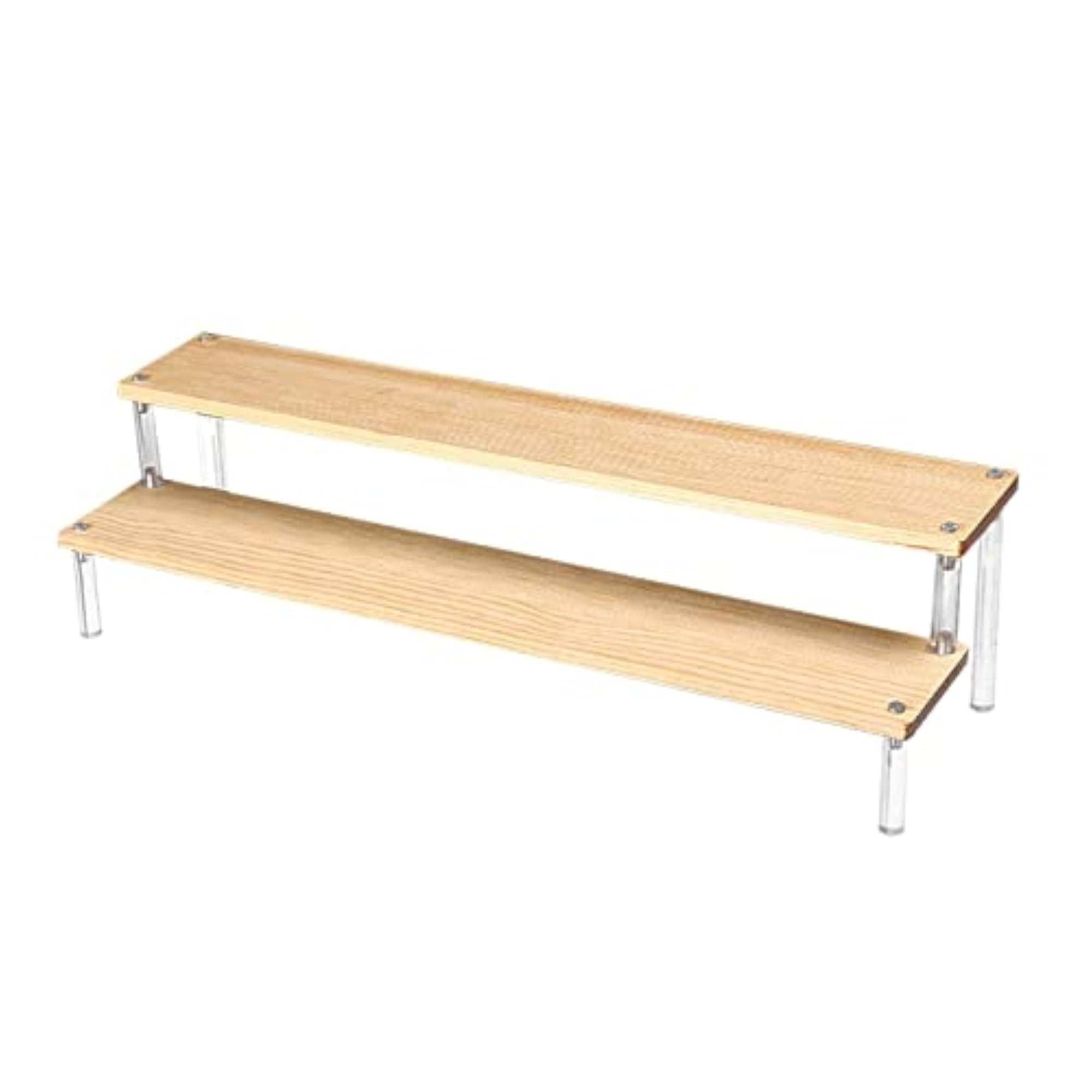Transparent Acrylic Display Riser Shelf Organizer