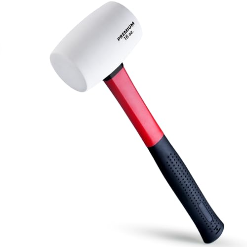 EFFICERE 16 oz White Rubber Mallet