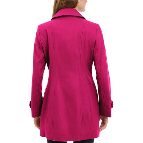 Image of Anne Klein Women's Classic Double Breasted Wool Coat