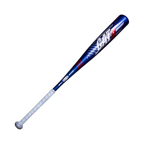 Bate de béisbol Marucci CAT9 Pastime USSSA de metal premium con barril de 7,5 cm 2