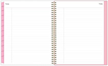 Blue Sky 2022 Weekly & Monthly Planner, 8.5" x 11", Frosted Flexible Cover, Wirebound, Mimi Pink (137264-22)