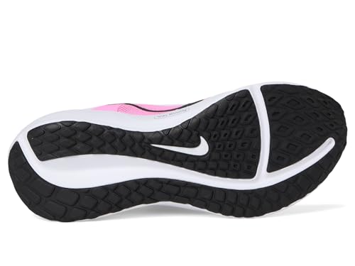 Nike Nike Women's Downshifter 13 Road Running Shoes, White/Pink Spell-Black, 7.5 Extra Wide