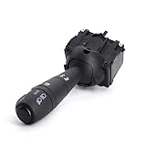HISports Lenkstockschalter für Blinker, Scheinwerfer, neuer Blinker-/Wischerschalter, Lenkstockschalter mit Nebelschlussleuchte, 8201167982, 255408317R, 681728631R