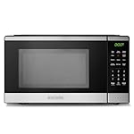BLACK+DECKER Countertop Microwave Oven 0.9 Cu Ft, 6 Auto Menus, Child Lock, Memory Function, 10 Power Levels, Easy One-Touch Start, Digital Panel, 900W