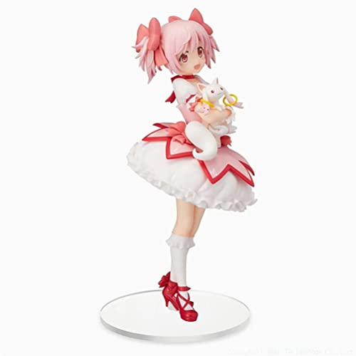 Vctfghjq Puella Magi Madoka Magica Action Figures, Kaname Madoka Pvc Environmental Protection Materials The First Choice For Gifts Model Collection Toys Gift #TOP1