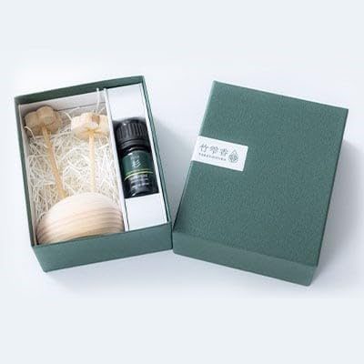 竹雫香 竹梅ディフューザー・オイルセット(杉)