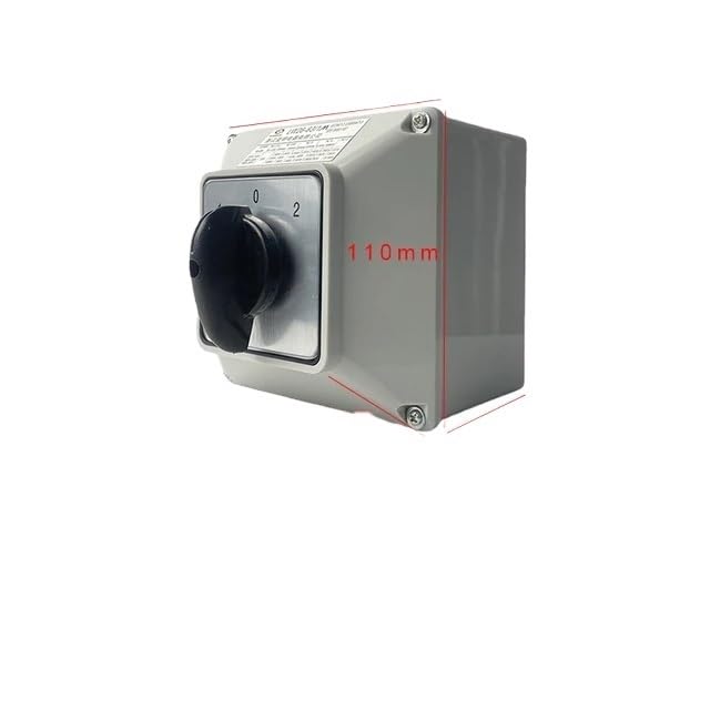 Interrupteur à cames 63A 690V avec boîtier étanche rotatif 1 pôle - 2