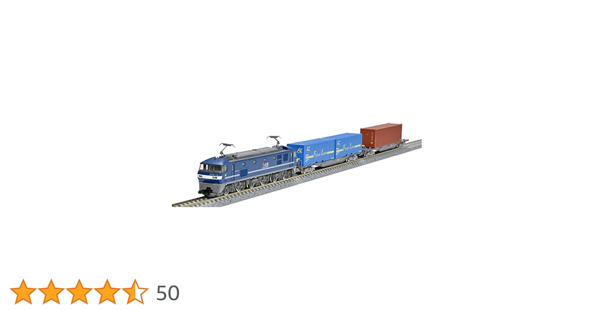 TOMIX Nゲージ EF510形 コンテナ列車セット 92417 鉄道模型 貨車 Amazon | TOMIX Nゲージ EF510形 コンテナ列車セット 92417 鉄道