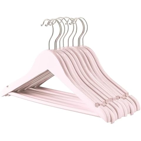 Harbour Housewares Wooden Children's Hangers Cover