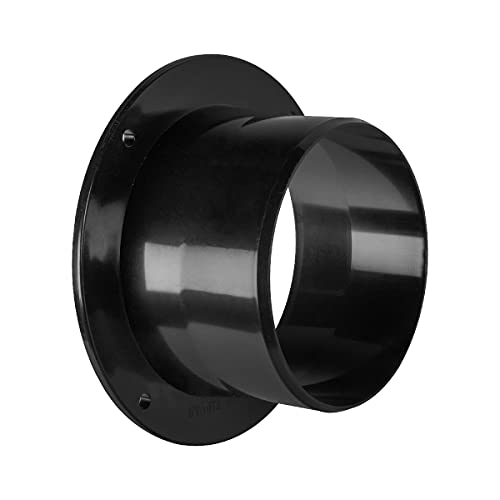 POWERTEC 70126 Inlet Flange 4 Inch OD Dust Collection Ducting Connector