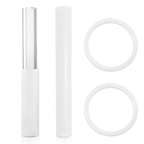 UPCEED 4 Pcs Singing Bowl Mallet And Silicone O Ring Set,Include 2 Acrylic Rubber Mallet Striker...