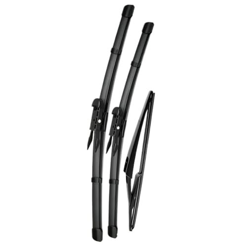 Essuie-glace Classe A W169 2004-2012 | Kit avant et arrière 26+23+12 pouces