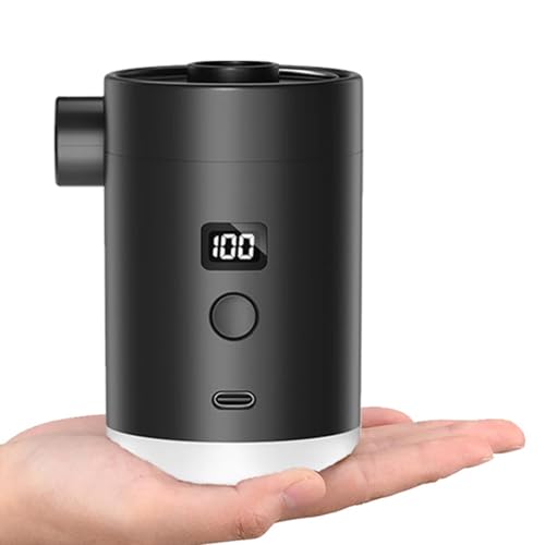 Pompe électrique pour gonflables de camping sans fil avec lanterne intégrée - 7