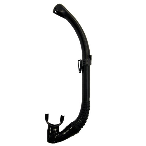 Promate Scuba Dive Snorkeling Travel Folding Purge Snorkel, Black