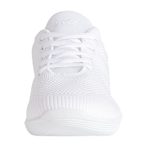 ARCLIBER White Cheer Shoes for Women Girls Cheerleading Shoes,Athletic Training Tennis Dance Shoes2