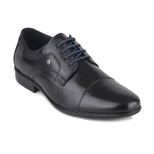 Image of Red Chief Leather Formal Derby Shoes for Men