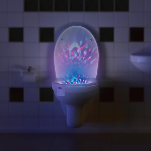 Toilet Disco Speaker, Motion Activated Light, Turn Your Late Night Bathroom into an Awesome Experience, 4 Awesome Lights to Optimize Your Fun, Bathroom Accessory, Gifts