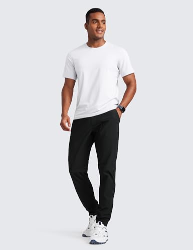 CRZ YOGA All Day Comfy Golf Joggers Pants for Men 28''/30''/32'' Quick Dry Stretch Work Casual Sweatpants with Pockets4