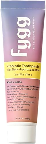 Nano Hydroxyapatite Toothpaste for Kids and Adult (Vanilla - Travel)