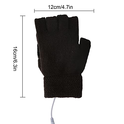 Tabpole Guanti Riscaldati USB per Donna e Uomo