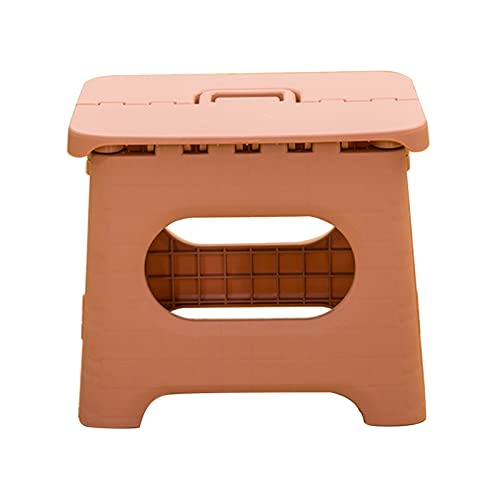 ohodhmnu Taburete plegable para el hogar, taburete plegable grueso para pesca al aire libre, taburete portátil para niños y adultos