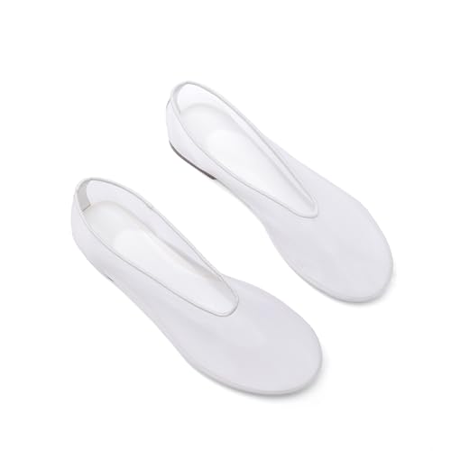 Women's Fine Mesh Ballet Flats,Round Toe Ballerina Shoes,Casual Slip On Mary Jane Flats,Comfortable Daily Dress Shoes