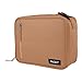 PackIt® Freezable Classic Lunch Box, Almond, Built with EcoFreeze® Technology, Collapsible, Reusable, Zip Closure With Zip Front Pocket and Buckle Handle, Designed for Fresh Lunch On the Go