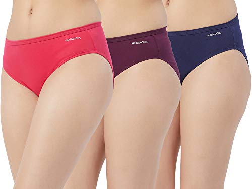 Image of Fruit of the Loom Women's Bikini(Colors and Prints May Vary) (Pack of 3)