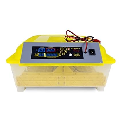 HUMBE&CO-HHD New Automatic Incubator 48 Eggs Mini Incubator Poultry Equipment Chicken Duck .with 12V & 220V Duel Power