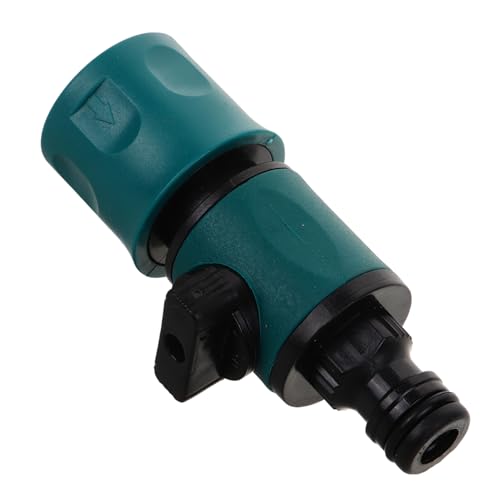 INOOMP Conector Rápido de Manguera de Jardín con Válvula Acoplador Fácil de Instalar para Lavado de Coches y Riego de Plantas Accesorio para Manguera de Agua