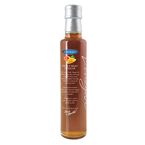 Giusto Sapore Mango Sweet Fruit Italian Vinegar - Premium All Natural Infused Gluten Free Gourmet Brand thumb #2
