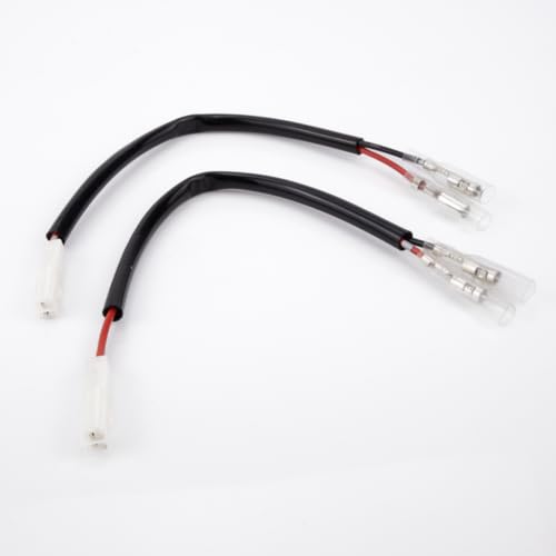 Image of Aharon Motorcycle 12V Cable Wire Extension /Adapter for LED Turn Signal Lights | Compatible with Honda Motorcycles | Bike Indicator Blinkers | Waterproof Indicator Light Connector Plug