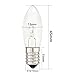GutReise 20pcs AC E10 48V 3W 2700K Replacement Light Bulbs for Candle Arch,Fairy Lights,Light Chains (48V)