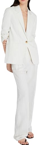 Club Monaco Petite Women's Relaxed Single Breasted Blazer2