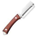 Derwrtup Pelador de caña de azúcar - Pelador de mano de acero inoxidable para calabaza y | versátil ayuda de corte de cocina para dormitorio, apartamento, empresa de alquiler, restaurante