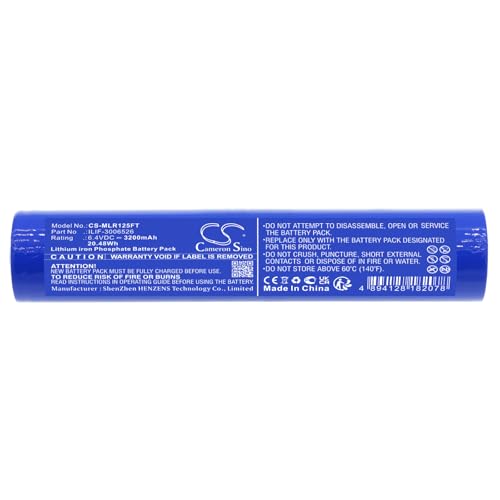 Batería Aibatu 6.4V 3200mAh reemplazo para ML125 miniatura 3