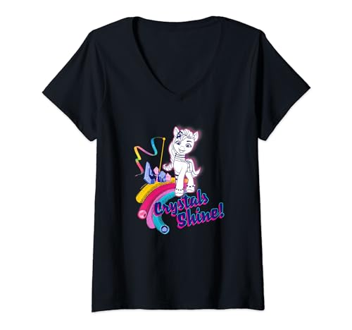 T-shirt My Little Pony Sunny Starscout anti-irritation col V souple