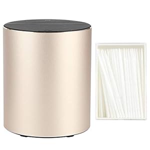 Tandenstoker Dispenser, Infrarood Inductie Tandenstoker Container Aluminium + Plastic voor Thuis Keuken(Champagne goud)