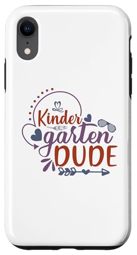 Carcasa para iPhone XR Kindergarten Dude Funny Back To School for Kids